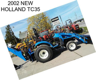 2002 NEW HOLLAND TC35