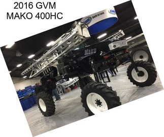2016 GVM MAKO 400HC