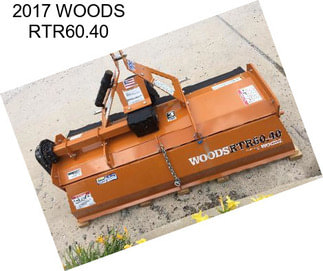 2017 WOODS RTR60.40