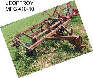 JEOFFROY MFG 410-10