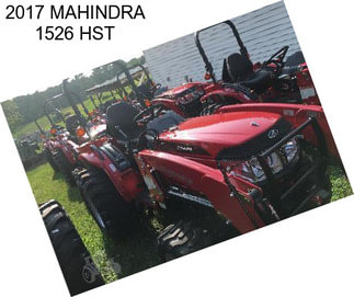 2017 MAHINDRA 1526 HST