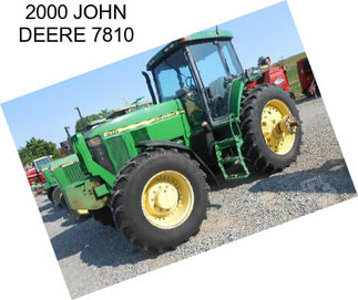 2000 JOHN DEERE 7810