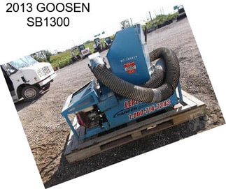 2013 GOOSEN SB1300