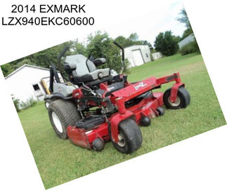 2014 EXMARK LZX940EKC60600