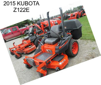 2015 KUBOTA Z122E