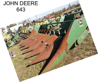 JOHN DEERE 643