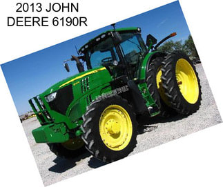 2013 JOHN DEERE 6190R