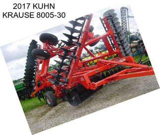 2017 KUHN KRAUSE 8005-30