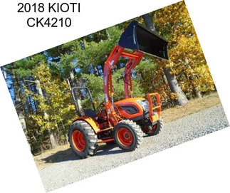 2018 KIOTI CK4210