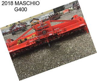 2018 MASCHIO G400