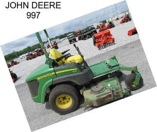 JOHN DEERE 997