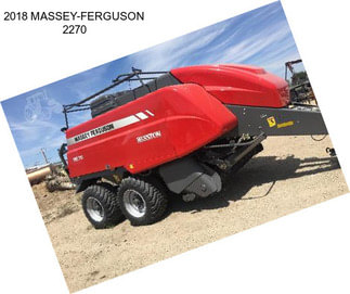 2018 MASSEY-FERGUSON 2270