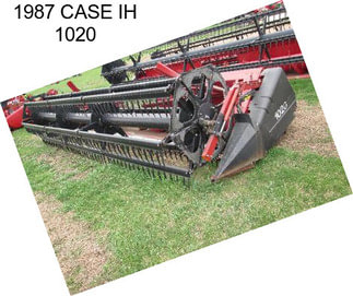 1987 CASE IH 1020