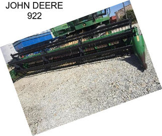 JOHN DEERE 922