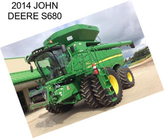 2014 JOHN DEERE S680