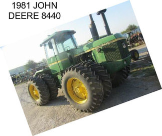 1981 JOHN DEERE 8440