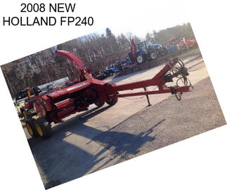 2008 NEW HOLLAND FP240