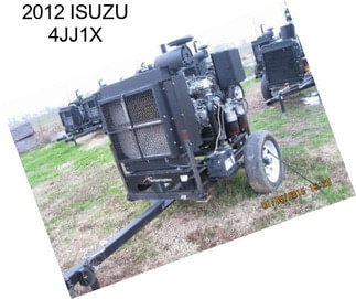 2012 ISUZU 4JJ1X