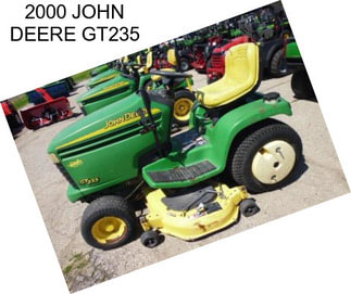2000 JOHN DEERE GT235