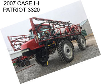 2007 CASE IH PATRIOT 3320