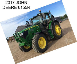 2017 JOHN DEERE 6155R