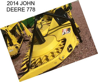 2014 JOHN DEERE 778