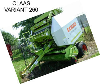 CLAAS VARIANT 260