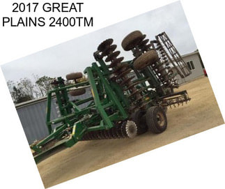 2017 GREAT PLAINS 2400TM
