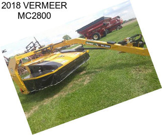 2018 VERMEER MC2800