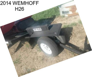2014 WEMHOFF H26