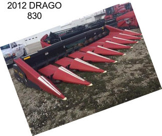 2012 DRAGO 830