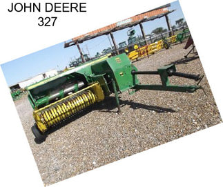 JOHN DEERE 327