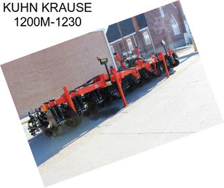 KUHN KRAUSE 1200M-1230