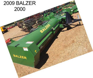 2009 BALZER 2000