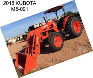 2018 KUBOTA M5-091