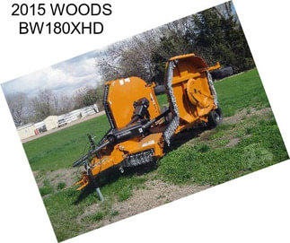 2015 WOODS BW180XHD