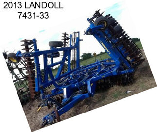 2013 LANDOLL 7431-33