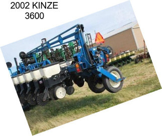 2002 KINZE 3600