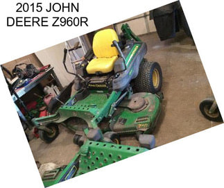 2015 JOHN DEERE Z960R