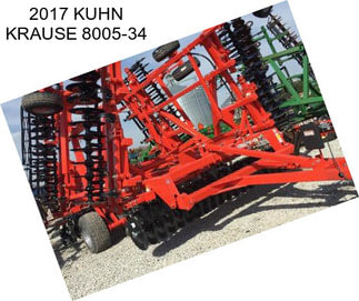 2017 KUHN KRAUSE 8005-34