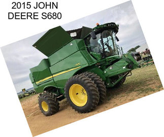 2015 JOHN DEERE S680