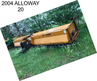 2004 ALLOWAY 20