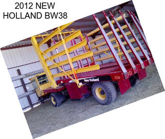 2012 NEW HOLLAND BW38