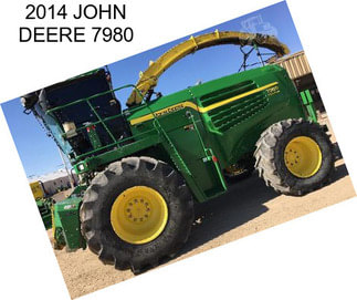 2014 JOHN DEERE 7980