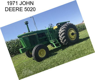 1971 JOHN DEERE 5020