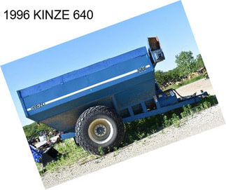 1996 KINZE 640