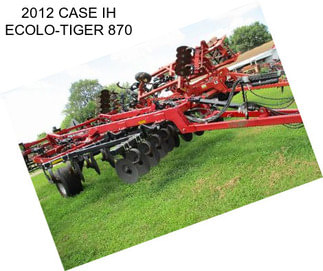 2012 CASE IH ECOLO-TIGER 870