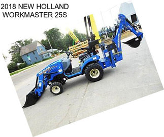 2018 NEW HOLLAND WORKMASTER 25S