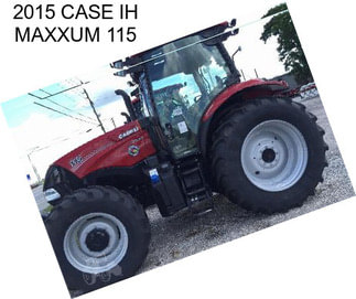2015 CASE IH MAXXUM 115