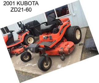 2001 KUBOTA ZD21-60